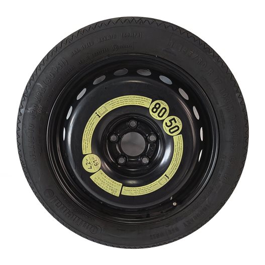 03-17 MERCEDES E GLA CLS CLASS (C218 W211 W212 X156) 17x4 SPARE TIRE WHEEL RIM