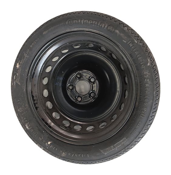 Thumbnail 2: 03-17 MERCEDES E GLA CLS CLASS (C218 W211 W212 X156) 17x4 SPARE TIRE WHEEL RIM
