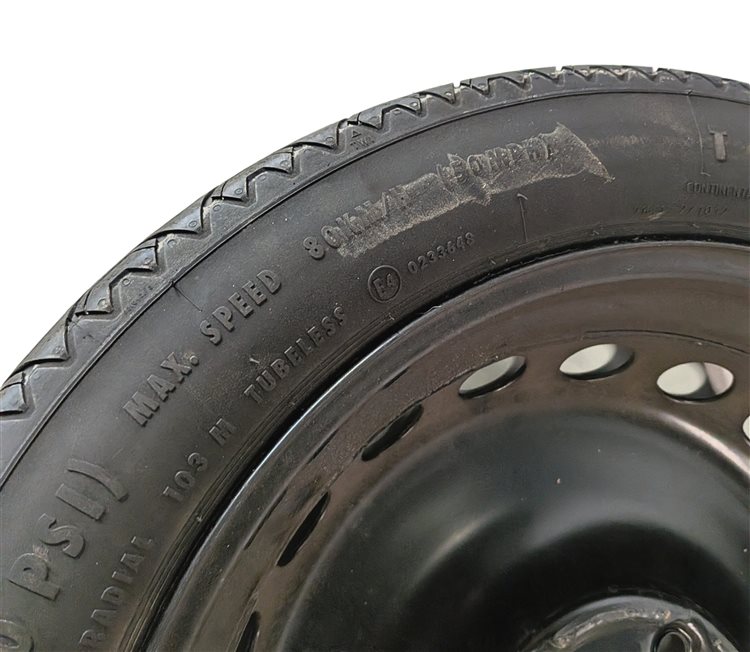 Thumbnail 5: 03-17 MERCEDES E GLA CLS CLASS (C218 W211 W212 X156) 17x4 SPARE TIRE WHEEL RIM