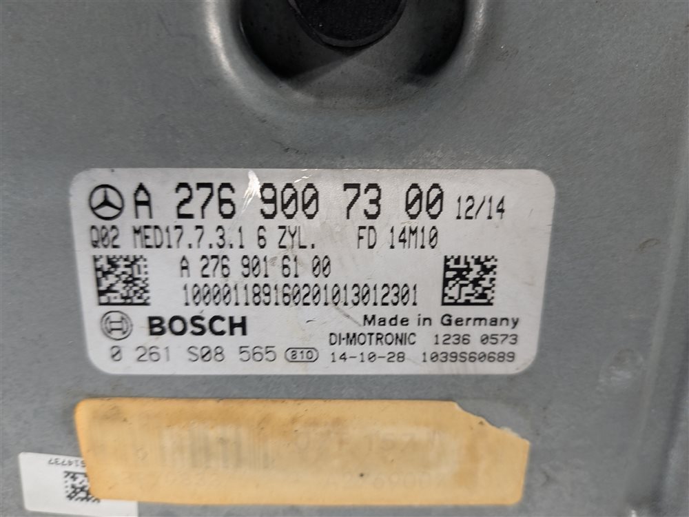 Thumbnail 8: 15-17 MERCEDES E400 CLS400 W207 W212 W218 ENGINE CONTROL MODULE ECM ECU