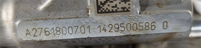 Thumbnail 9: 2015-2017 MERCEDES E400 (C207) 3.0L (276.820) ENGINE MOTOR OIL FLUID PUMP