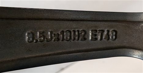 Thumbnail 10: 14-16 MERCEDES E350 E400 E550 (A207 C207 W207) 18x8.5 - 10-SPOKE AMG WHEEL RIM
