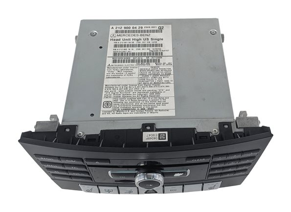 Thumbnail 2: 12-15 MERCEDES E250 E300 E350 E400 E550 E63 W207 W212 RADIO NAV CD HEAD UNIT