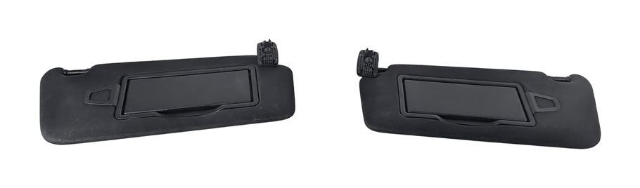 10-17 MERCEDES C250 C350 E350 E400 E550 (C204 C207) FRONT SUNVISOR SET-2 (Black)