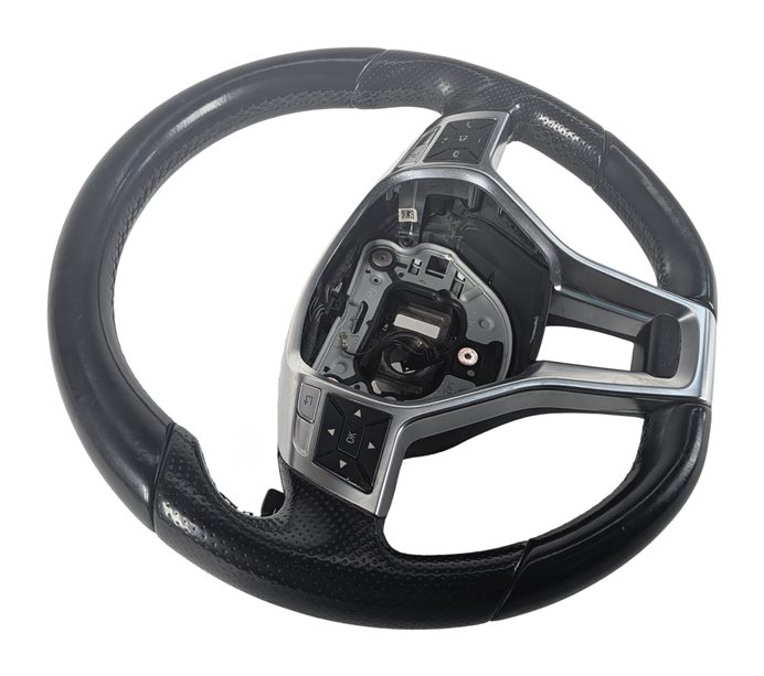 Thumbnail 5: 13-15 MERCEDES E350 E400 E550 (C207) AMG SPORT STEERING WHEEL w/PADDLES (Black)
