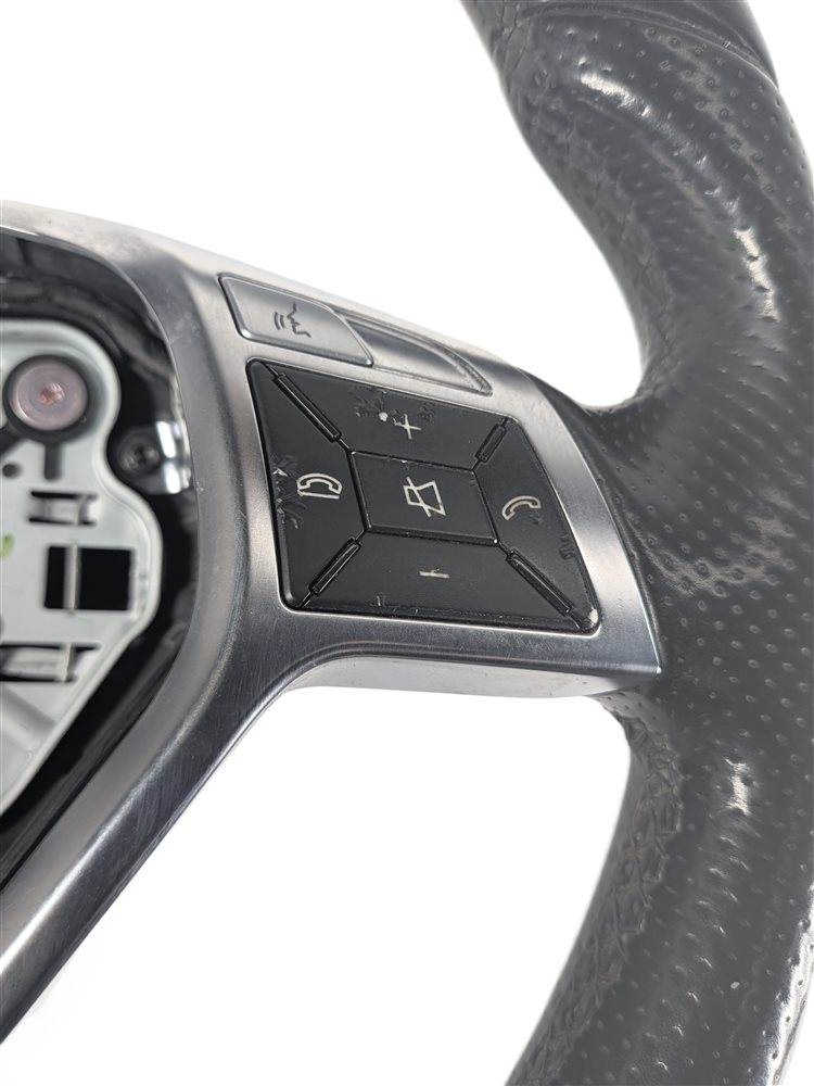 Thumbnail 7: 13-15 MERCEDES E350 E400 E550 (C207) AMG SPORT STEERING WHEEL w/PADDLES (Black)
