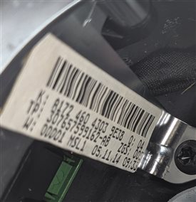 Thumbnail 9: 13-15 MERCEDES E350 E400 E550 (C207) AMG SPORT STEERING WHEEL w/PADDLES (Black)