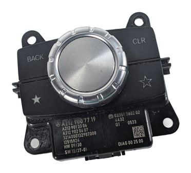Thumbnail 2: 14-16 E-CLASS (A207 C207 W207 W212) RADIO NAVIGATION MEDIA COMMAND CONTROL KNOB