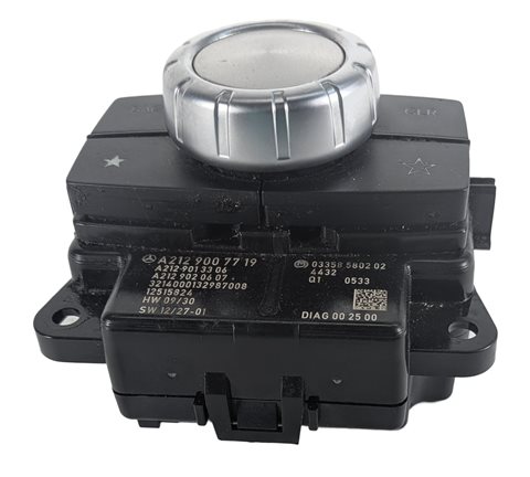 Thumbnail 6: 14-16 E-CLASS (A207 C207 W207 W212) RADIO NAVIGATION MEDIA COMMAND CONTROL KNOB