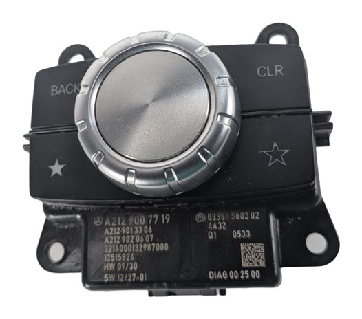 Thumbnail 8: 14-16 E-CLASS (A207 C207 W207 W212) RADIO NAVIGATION MEDIA COMMAND CONTROL KNOB