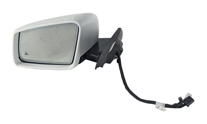14-17 MERCEDES E350 E400 E550 (A207 C207) LEFT BLIND SPOT DOOR MIRROR (White)