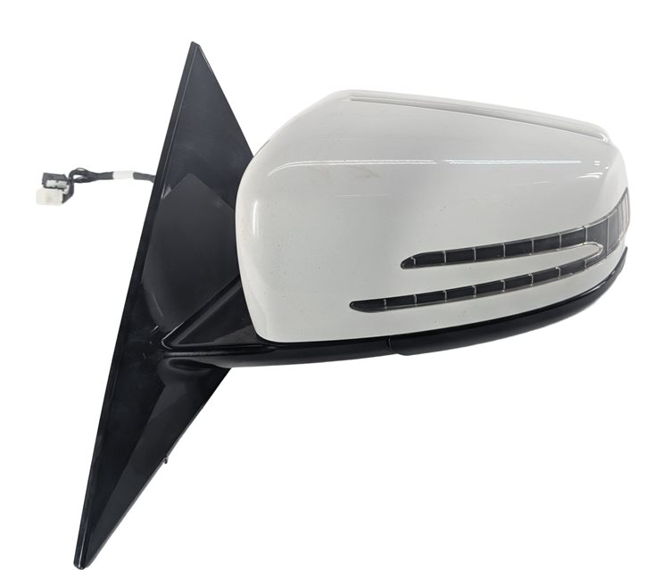Thumbnail 5: 14-17 MERCEDES E350 E400 E550 (A207 C207) LEFT BLIND SPOT DOOR MIRROR (White)