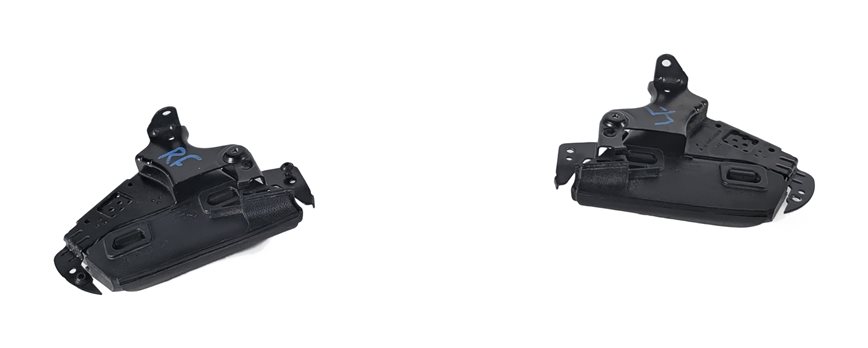 12-17 MERCEDES C250 C350 E350 E400 E550 LEFT & RIGHT SEAT PELVIS AIRBAG SET/2