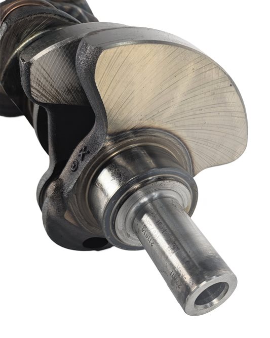 Thumbnail 6: 2015-2017 MERCEDES E400 (C207) 3.0L V6 (M276) ENGINE CRANKSHAFT CRANK SHAFT
