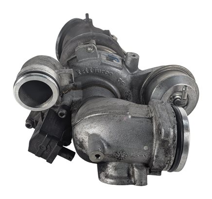 Thumbnail 3: 15-16 MERCEDES E400 CLS400 3.0L V6 (M276) RIGHT TURBOCHARGER EXHAUST MANIFOLD