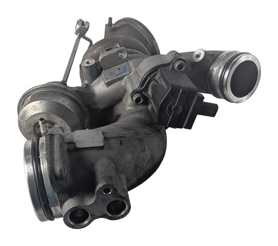 Thumbnail 5: 15-16 MERCEDES E400 CLS400 3.0L V6 (M276) LEFT TURBOCHARGER EXHAUST MANIFOLD