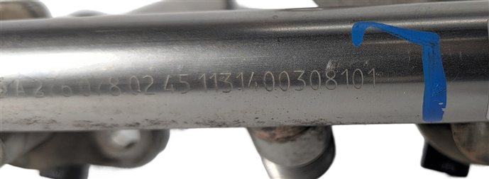 Thumbnail 7: 2012 MERCEDES ML350 W166 3.5L (276.955) FUEL RAIL LEFT/RIGHT SET/2 w/6 INJECTORS