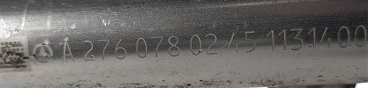 Thumbnail 8: 2012 MERCEDES ML350 W166 3.5L (276.955) FUEL RAIL LEFT/RIGHT SET/2 w/6 INJECTORS
