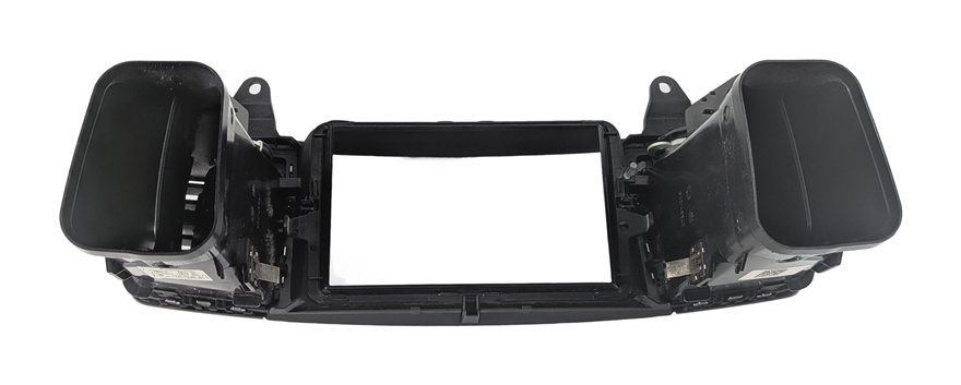Thumbnail 6: 2012 MERCEDES ML350 (W166) FRONT CENTER DASH AIR AC VENT w/DISPLAY BEZEL (Black)