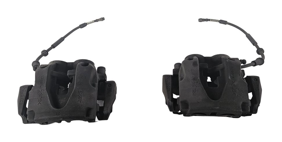 12-19 MERCEDES GL GLS ML (W166 X166) FRONT LEFT & RIGHT BRAKE CALIPER SET-2