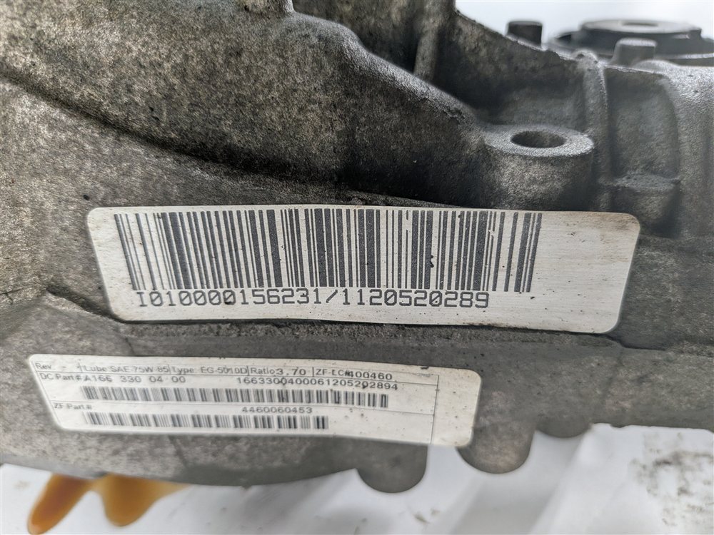 Thumbnail 6: 2012-2019 MERCEDES GLE ML350 (W166 W292) FRONT DIFFERENTIAL GEAR CARRIER (3.70)