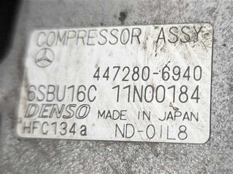 Thumbnail 8: 2012 MERCEDES ML350 (W166) 3.5L M276 ENGINE A/C AIR CONDITIONING COMPRESSOR PUMP