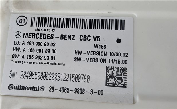 Thumbnail 8: 2012 MERCEDES ML350 (W166) 3.5L (M276) ECM EIS CLUSTER SAM DIRECT SELECT KEY SET