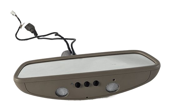 Thumbnail 3: 12-16 MERCEDES GL ML CLASS (W166 X166) AUTODIM HOMELINK REARVIEW MIRROR (Beige)