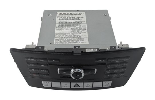 2012 MERCEDES ML350 ML550 ML63 AMG (W166) RADIO STEREO GPS NAVIGATION RECEIVER