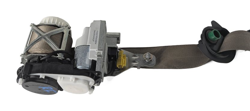 Thumbnail 7: 12-16 MERCEDES GL CLASS (X166) FRONT RIGHT PASSENGER SEATBELT RETRACTOR (Beige)