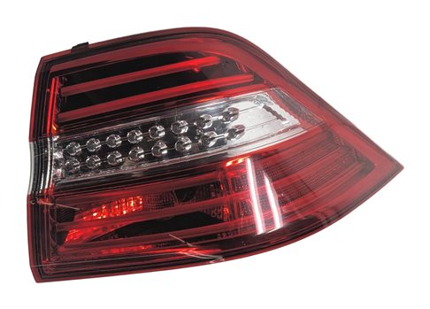 12-15 MERCEDES ML-CLASS (W166) REAR RIGHT PASSENGER LED TAILLIGHT BRAKE LIGHT