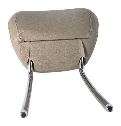 Thumbnail 3: 12-13 MERCEDES ML GL (X166 W166) FRONT LEFT & RIGHT SEAT HEADREST SET (BEIGE)