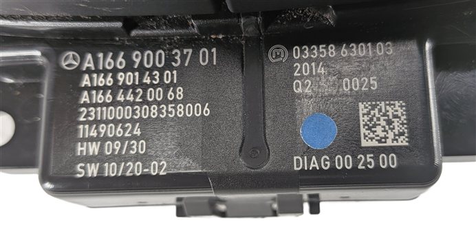 Thumbnail 8: 2012-2013 MERCEDES G550 GL350 GL450 GL550 ML350 ML550 (W166 X166) RADIO GPS KNOB