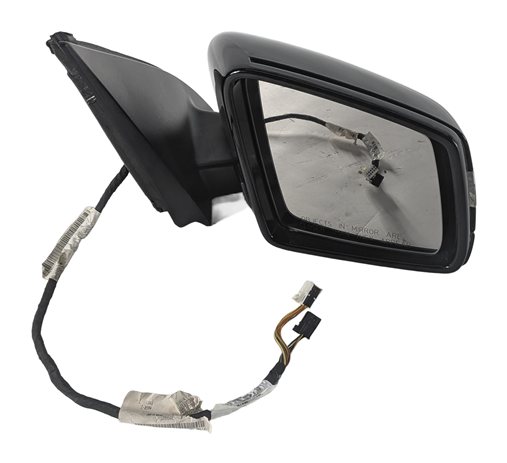 12-16 MERCEDES GL350 GL550 ML350 ML550 (W166 X166) RIGHT P-FOLD MIRROR (Black)