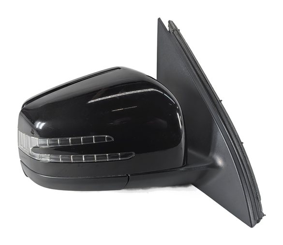 Thumbnail 4: 12-16 MERCEDES GL350 GL550 ML350 ML550 (W166 X166) RIGHT P-FOLD MIRROR (Black)