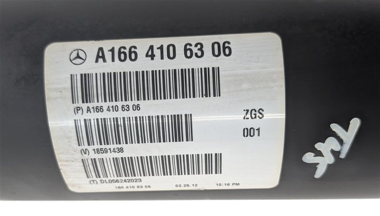 Thumbnail 8: 2012-2014 MERCEDES ML350 (W166) AWD REAR DRIVESHAFT DRIVELINE DRIVE LINE SHAFT