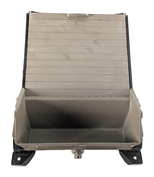 Thumbnail 2: 2012 MERCEDES ML350 (W166) FRONT CENTER CONSOLE ROLLER CUP HOLDER CUBBY (Beige)