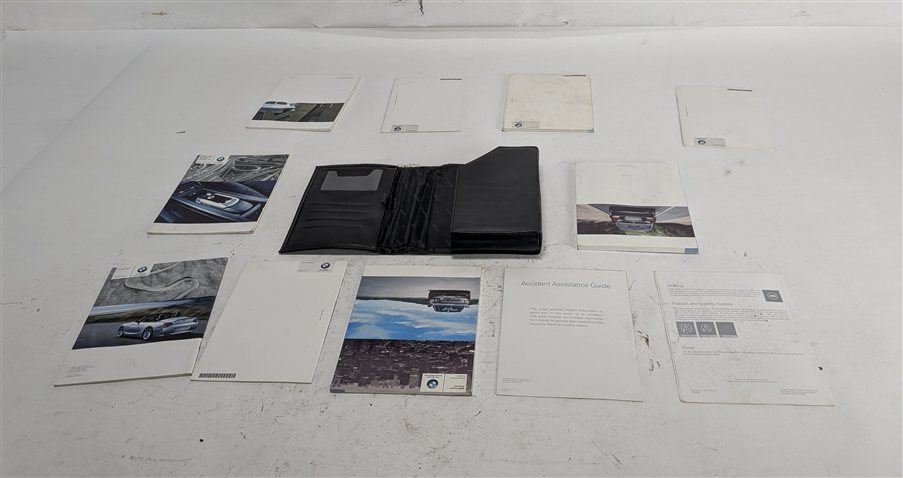 Thumbnail 3: 2006 BMW Z4 (E85/E86) 3.0L OWNER'S MANUAL BOOKLET LITERATURE w/WALLET CASE SET