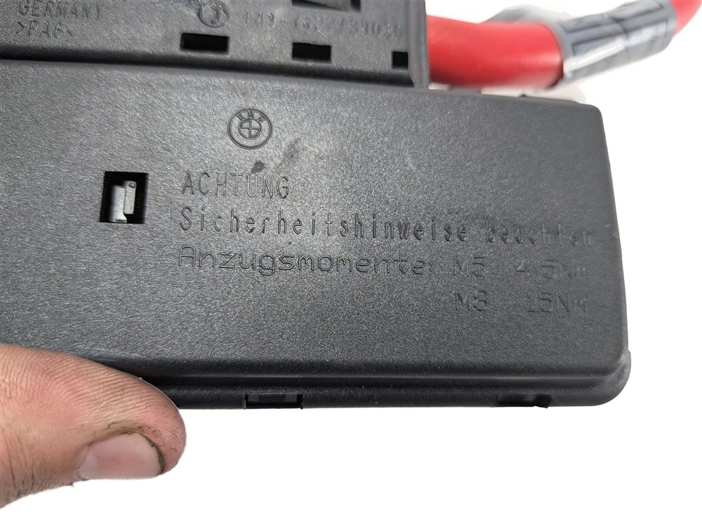 Thumbnail 5: 2006 BMW Z4 (E85/E86) 3.0L POSITIVE BATTERY SAFETY TERMINAL CABLE ASSEMBLY