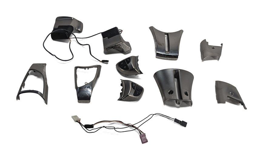 Thumbnail 3: 2006 BMW Z4 (E85/E86) STEERING WHEEL MULTIFUNCTION SWITCH BUTTON SET w/TRIM