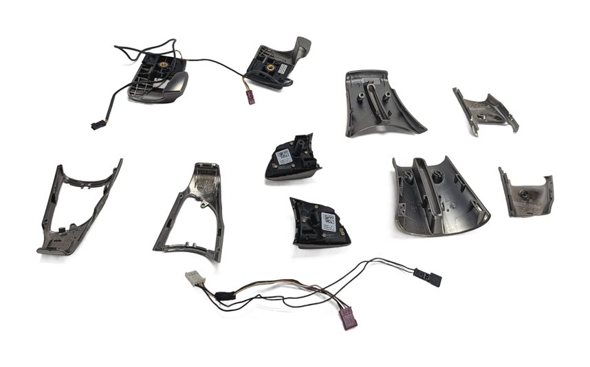 Thumbnail 4: 2006 BMW Z4 (E85/E86) STEERING WHEEL MULTIFUNCTION SWITCH BUTTON SET w/TRIM
