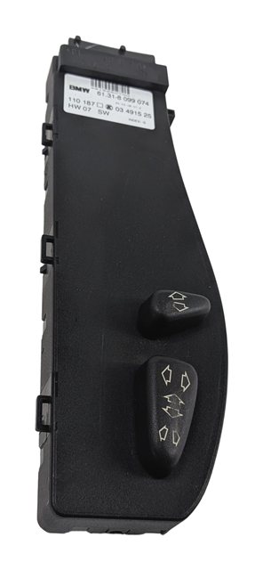 Thumbnail 3: 2006 BMW Z4 (E85/E86) FRONT RIGHT PASSENGER POWER SEAT ADJUSTMENT CONTROL SWITCH