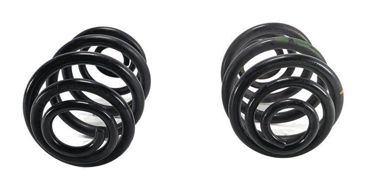 Thumbnail 2: 2003-2008 BMW Z4 (E85) LEFT & RIGHT REAR STANDARD SUSPENSION COIL SPRING SET 2