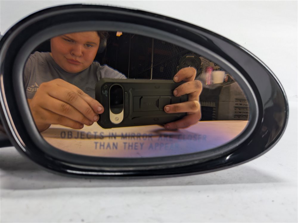 Thumbnail 6: 2003-2008 BMW Z4 (E85) RIGHT FRONT HEATED AUTODIM DOOR MIRROR (Black)
