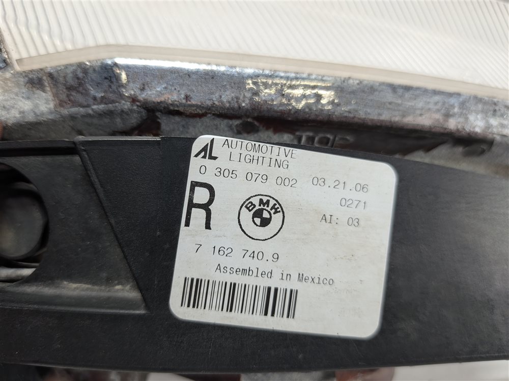 Thumbnail 7: 2006-2008 BMW Z4 (E85) 3.0L RIGHT FRONT PASSENGER FOGLIGHT FOG LIGHT LAMP