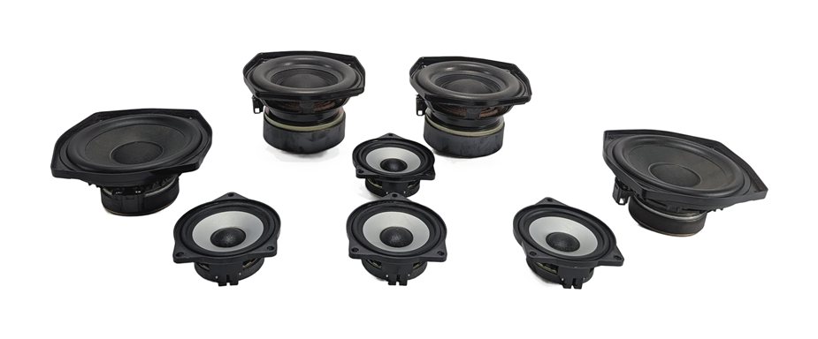Thumbnail 2: 2006 BMW Z4 (E85/E86) TOP HIFI SOUND SYSTEM AUDIO SPEAKER SET/8