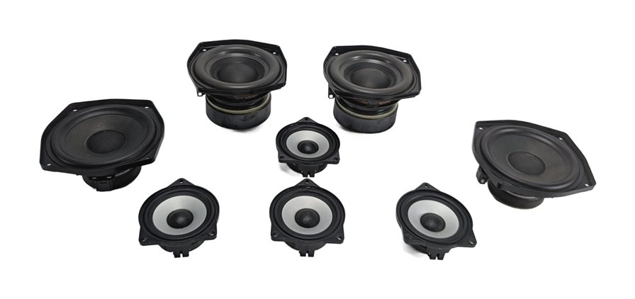 Thumbnail 3: 2006 BMW Z4 (E85/E86) TOP HIFI SOUND SYSTEM AUDIO SPEAKER SET/8
