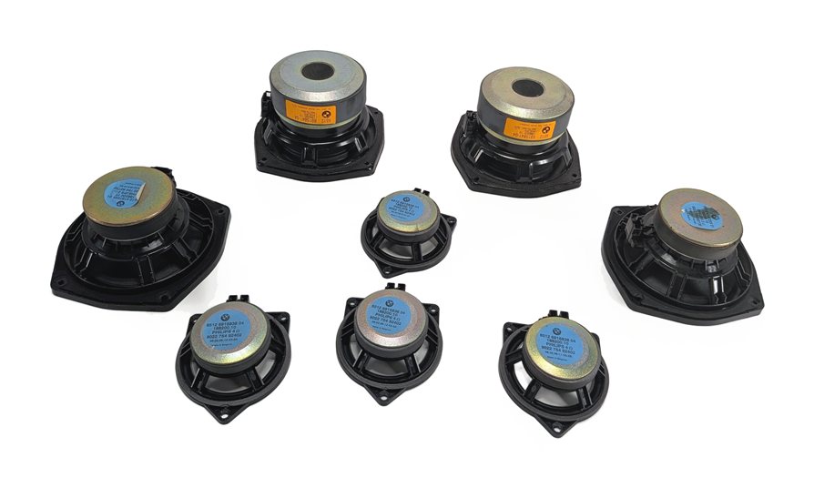 Thumbnail 4: 2006 BMW Z4 (E85/E86) TOP HIFI SOUND SYSTEM AUDIO SPEAKER SET/8