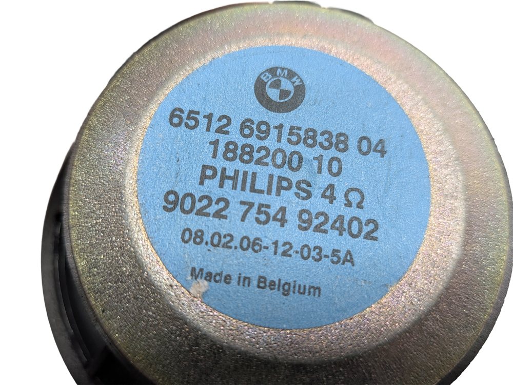 Thumbnail 5: 2006 BMW Z4 (E85/E86) TOP HIFI SOUND SYSTEM AUDIO SPEAKER SET/8