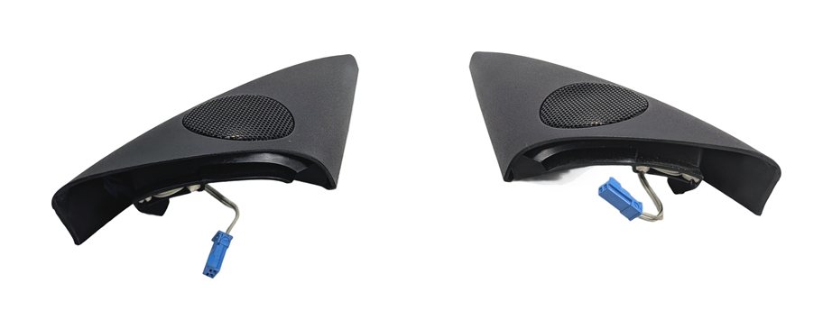 Thumbnail 2: 2006 BMW Z4 (E85/E86) L/R DOOR MIRROR TRIANGLE HIFI TWEETER SET/2 (Black)